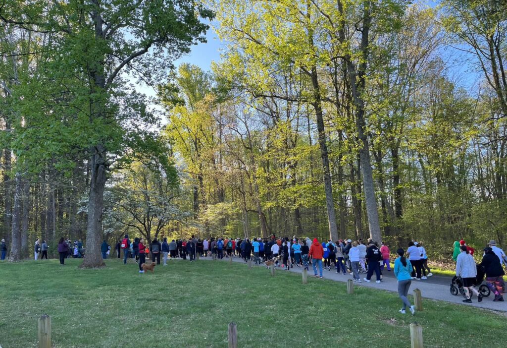 2024 Spring Race start line